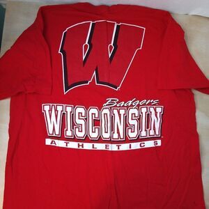 Deadstock Vintage Salem Sportswear Wisconsin Badgers Athletics T-Shirt